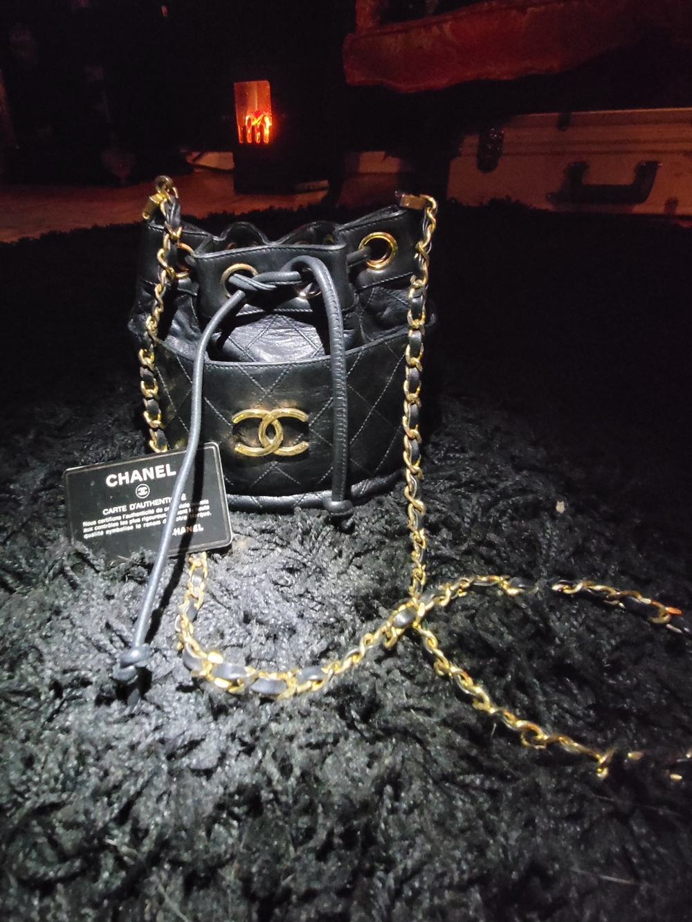 Chanel Mini Bucket Bag